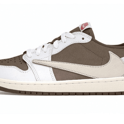 Men's Travis Scott x Air Jordan 1 Low Reverse Mocha Shoes