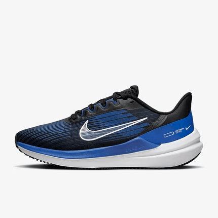 Men's Air Zoom Winflo 9 Black Old Royal Shoes