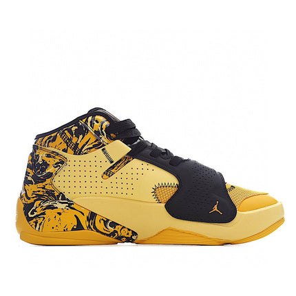 Men's Air Jordan Zion 2 Yellow Black Shoes