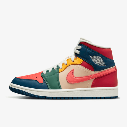 Men's Air Jordan 1 Mid SE Multicolor Shoes