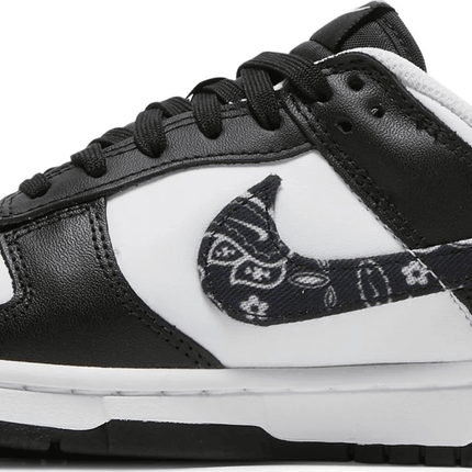 Men's SB Dunk Low Black Paisley Shoes