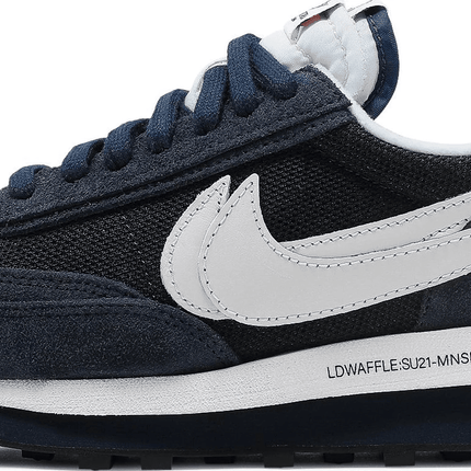 Men's Sacai x VaporWaffle x Fragment Design LDV Blackened Blue Shoes