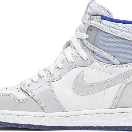 Men's Air Jordan 1 High Zoom Racer Blue Shoes