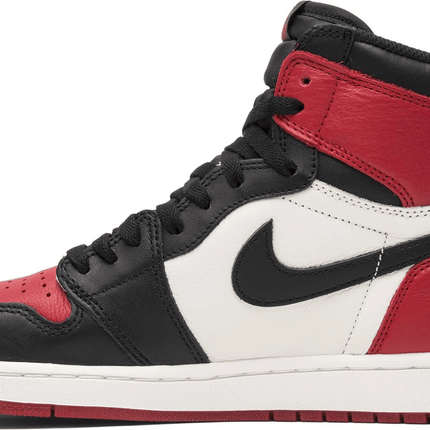 Men's Air Jordan 1 High Retro OG Bred Toe Shoes