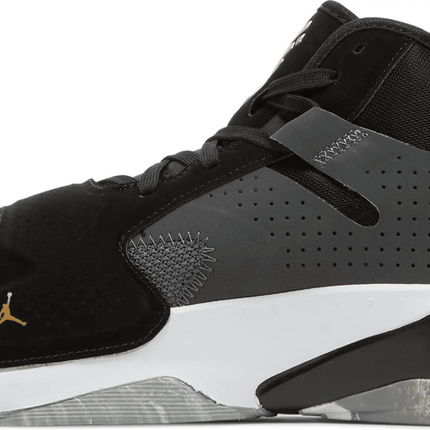 Men's Air Jordan Zion 2 TB Black Metallic Gold Shoes