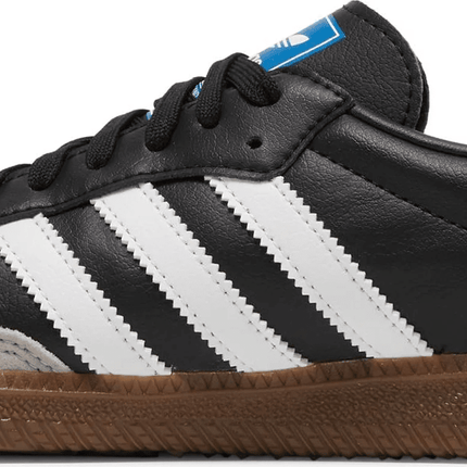 Men's Adidas Samba Vegan Black Gum Shoes