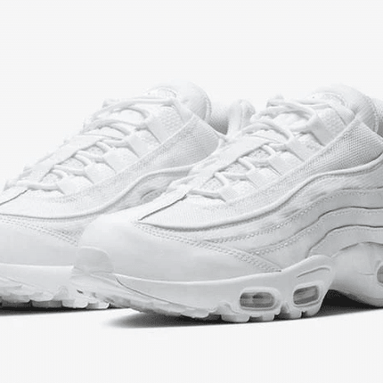 Men's Air Max 95 Triple White Shoes