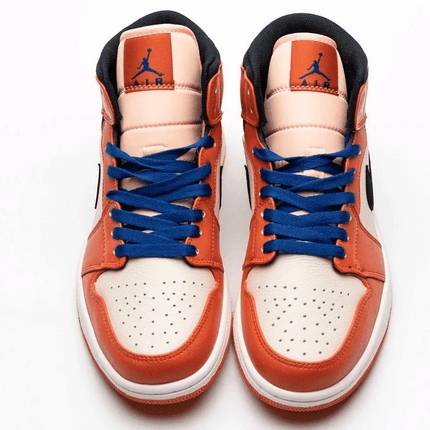 Men's Air Jordan 1 Mid SE Team Orange Shoes