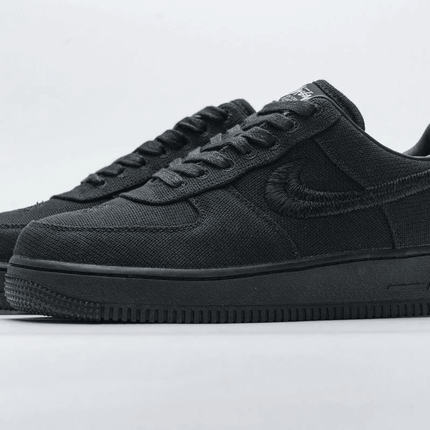 Men's Stussy x Air Force 1 Low Black Shoes