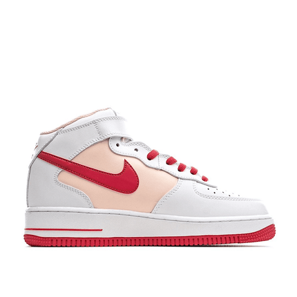 Men's Air Force 1 Mid Red Shoes