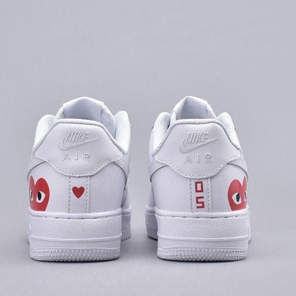 Men's Air Force 1 X Comme Des Garcons Play Shoes