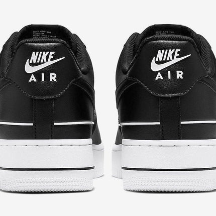Men's Air Force 1 Low 07 LV8 Double Air Black Shoes