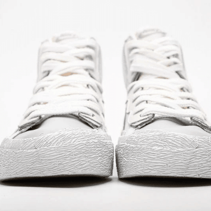 Men's Sacai x Blazer Mid White Grey Shoes