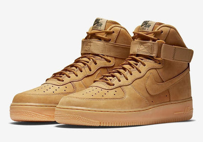 Men's Air Force 1 Mid Flax Wheat Shoes