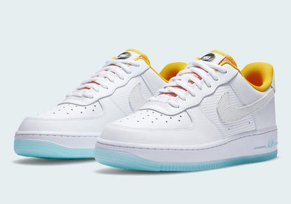 Men's Air Force 1 White Dark Sulfur Shoes