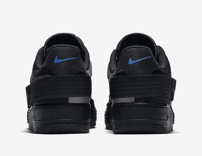 Men's Air Force 1 Type Black Photo Blue Shoes