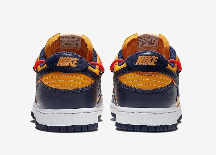 Men's Dunk Low Off White University Gold Shoes