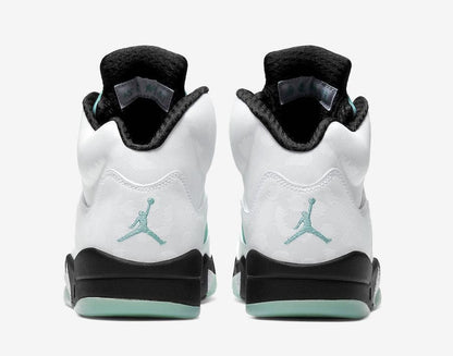 Men's Air Jordan 5 Island Green Shoes