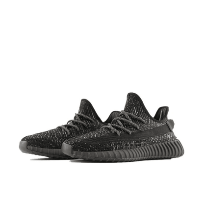 Men's Yeezy Boost 350 V2 Black Static Reflective Shoes