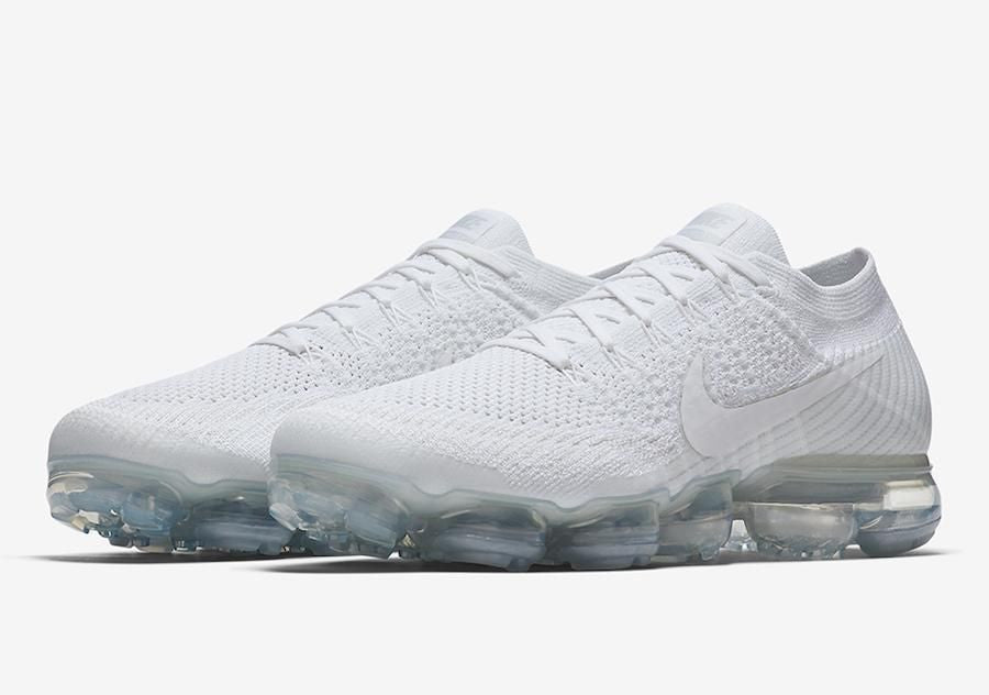 Men's Vapormax 3.0 Flyknit Triple White Shoes