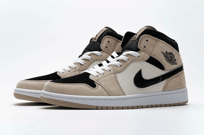 Men's Air Jordan 1 Mid Barely Orange Shoes