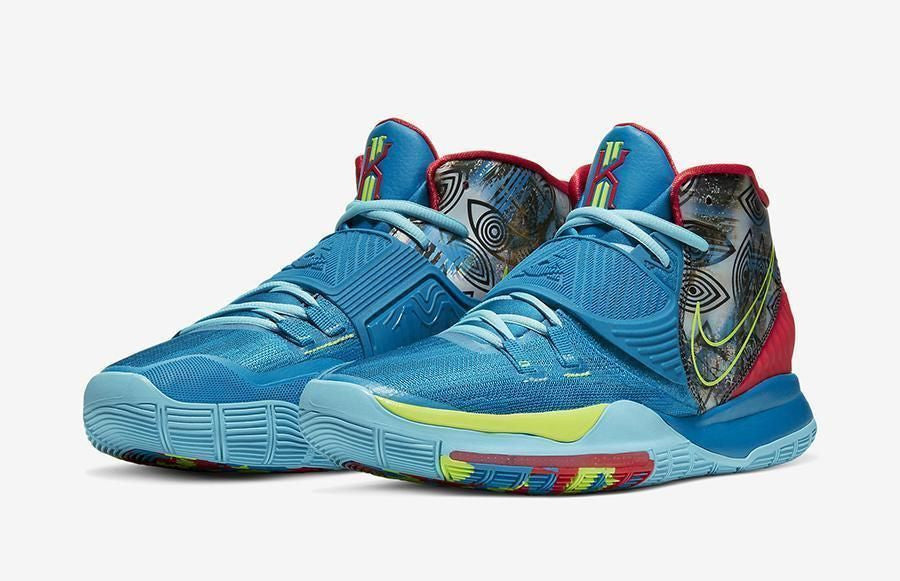 Men's Kyrie 6 Preheat Collection NYC New York City Shoes