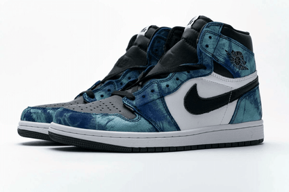 Men's Air Jordan 1 Tie-Dye Shoes