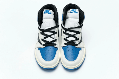 Men's Fragment x Travis Scott x Air Jordan 1 High OG Military Shoes