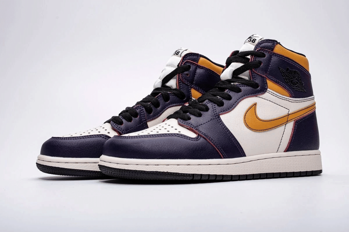 Men's Air Jordan 1 Retro High OG LA to Chicago Shoes