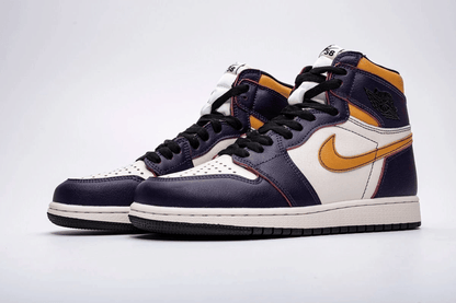 Men's Air Jordan 1 Retro High OG LA to Chicago Shoes
