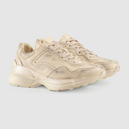 Men's Gucci Rhyton Leather Sneaker Shoes