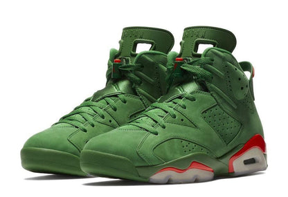Men's Air Jordan 6 Gatorade Green Shoes