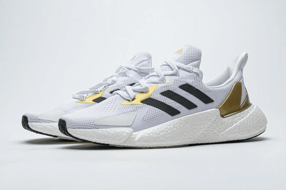 Men's XL9000L4 Boost White Black Metallic Gold Shoes
