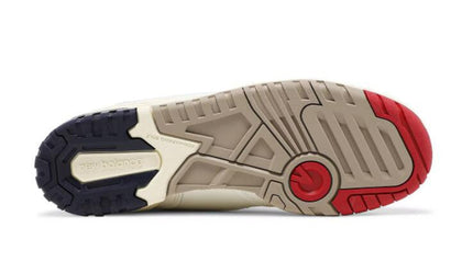 Men's New Balance 550 Aime Leon Dore White Navy Red Shoes
