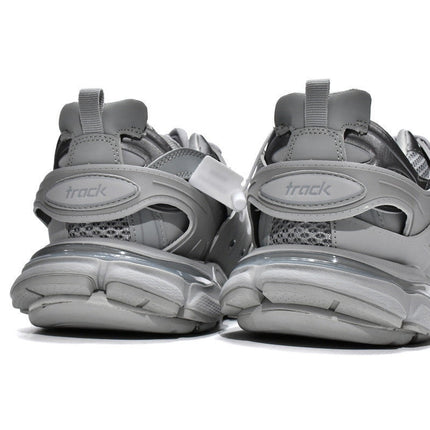 Men's Balenciaga Track Lace-Up Grey Shoes