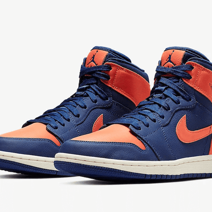 Men's Air Jordan 1 Retro High Blue Void Shoes
