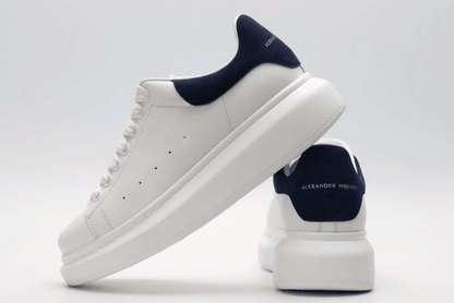Men's Alexander MCQueen Oversized Sole Leather Sneakers Shoes V7
