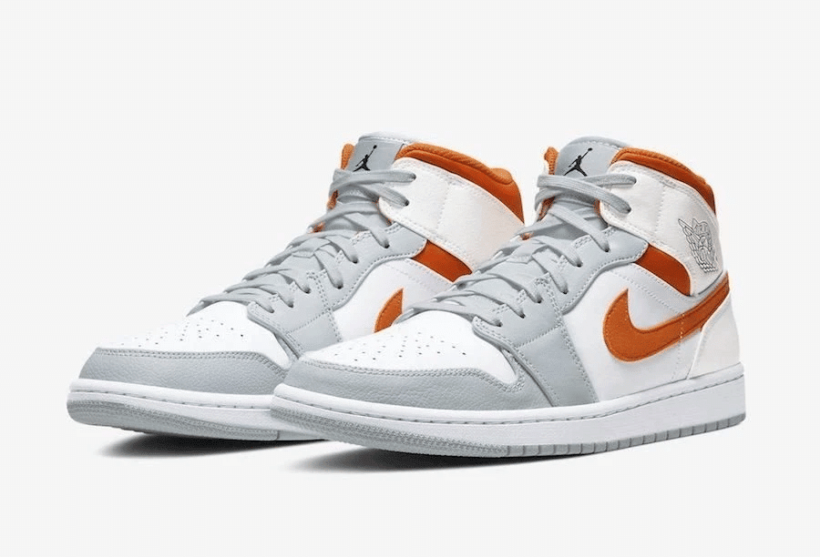 Men's Air Jordan 1 Starfish Orange Shoes
