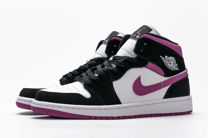 Men's Air Jordan 1 Mid Magenta Shoes
