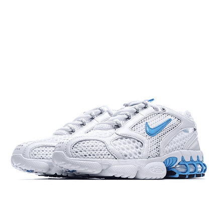 Men's Air Zoom Spiridon Cage 2 Stussy Fossil Shoes A3