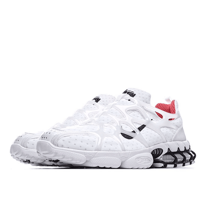 Men's Air Zoom Spiridon Cage 2 Stussy Fossil Shoes A8