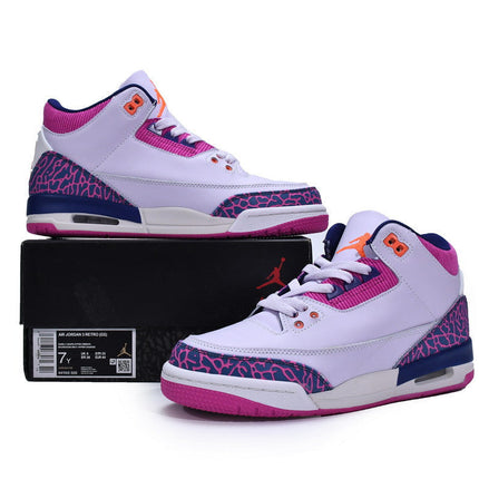 Men's Air Jordan 3 Barely Grape GS Shoes