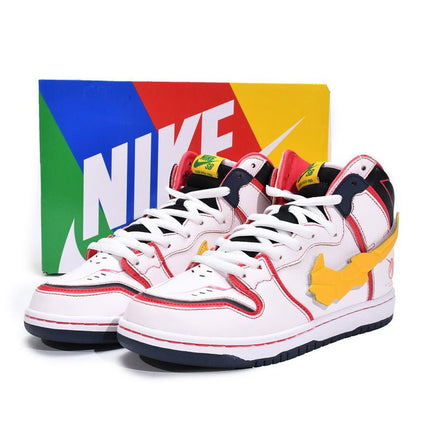 Men's Gundam x SB Dunk High Project Unicorn Shoes