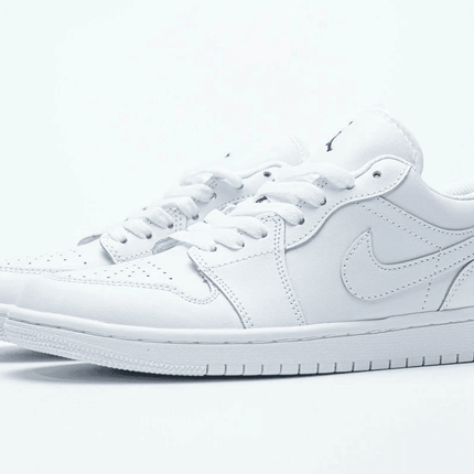 Men's Air Jordan 1 Low White Black Shoes