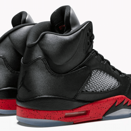 Men's Air Jordan 5 Satin Bred Shoes