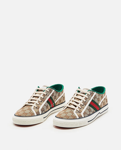 Men's Gucci Tennis 1977 Beige Sneaker Shoes