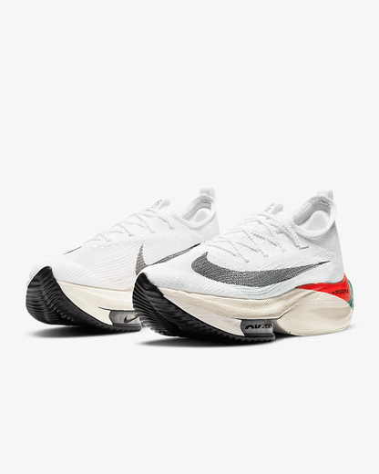 Men's Air Zoom Alphafly NEXT% White Red Green Shoes