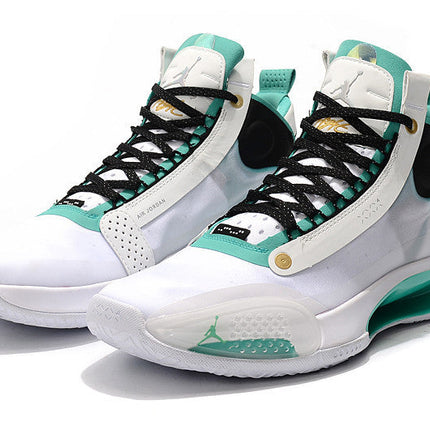Men's Air Jordan 34 XXXIV White Green Shoes