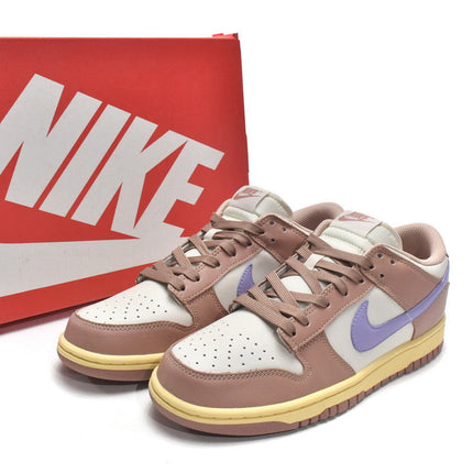 Men's SB Dunk Low Pink Oxford Shoes