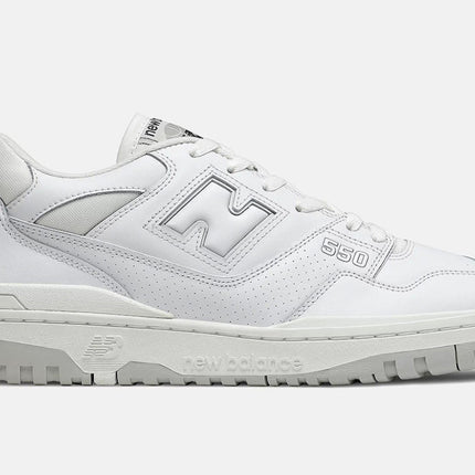 Men's New Balance 550 White Grey Shoes